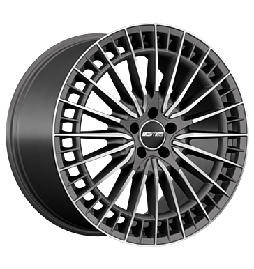 GMP QStar 8x20 ET35 5x112 66,6 anthracite diamond