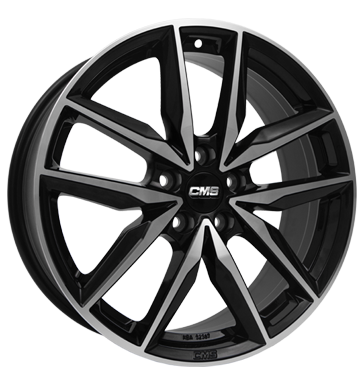 CMS C28 8x20 ET48 5x114,3 67,2 diamond black