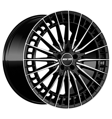 GMP QStar 9x21 ET25 5x112 66,6 black diamond