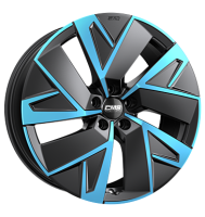 CMS C32-AERO 7,5x19 ET50 5x112 57,1 Diamond Black Blue