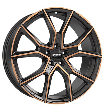 CMS C33 8x18 ET46,1 5x112 57,1 diamond black copper