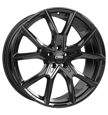 CMS C33 8x18 ET37 5x114,3 67,2 complete black gloss