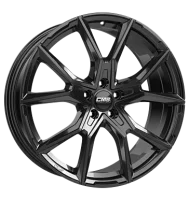 CMS C33 8,5x20 ET30 5x112 66,5 complete black gloss