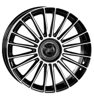 1000Miglia MM1022 8,5x20 ET35 5x112 73,1 black polished
