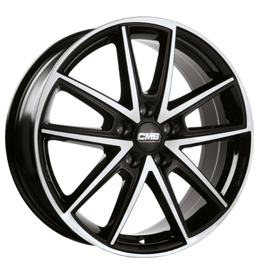 CMS C30 7,5x18 ET53,5 5x112 66,5 diamond black