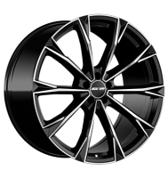 GMP Totale 8,5x21 ET25 5x112 66,6 black diamond