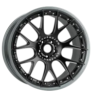 BBS CH-RII Unlimited K2 10,5x20 ET35 5x112 77 schwarz...