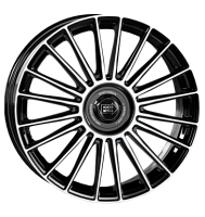 1000Miglia MM1022 8x19 ET45 5x108 73,1 black polished