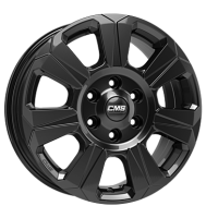 CMS C31 6,5x16 ET60 5x118 71,1 complete black gloss