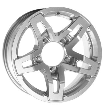 RCDesign RC33X 5,5x15 ET5 5x139,7 108,3 kristallsilber