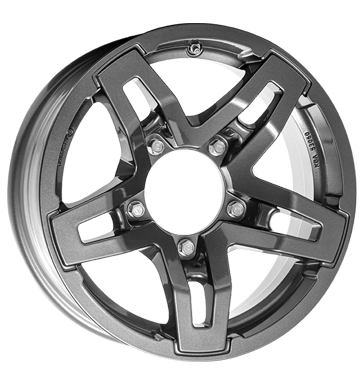 RCDesign RC33X 5,5x15 ET5 5x139,7 108,3 titan metallic