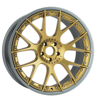 BBS CH-RII Unlimited K2 10,5x20 ET26 5x112 77 racing gold...