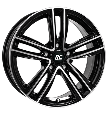 RCDesign RC27 6x16 ET48 5x112 57,1 schwarz glanz vollpoliert