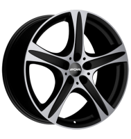 Ronal R55 SUV 9x19 ET30 5x112 76 mattschwarz-frontkopiert