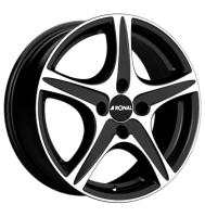 Ronal R56 6,5x16 ET40 4x108 76 mattschwarz-frontkopiert