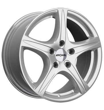 Ronal R56 6,5x16 ET40 5x108 76 kristallsilber