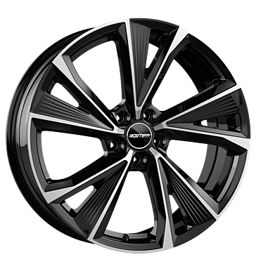 GMP Evento 8x19 ET45 5x112 66,5 black diamond