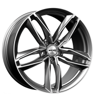 GMP Atom 7,5x17 ET35 5x100 57,1 anthracite diamond