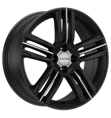 Ronal R57 7,5x18 ET24 4x108 76 mattschwarz-frontkopiert