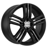 Ronal R57 7,5x18 ET24 4x108 76 mattschwarz-frontkopiert
