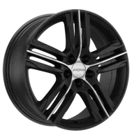 Ronal R57 7,5x18 ET45 5x112 76 mattschwarz-frontkopiert