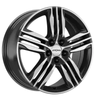 Ronal R57 7,5x18 ET51 5x112 76 schwarz-frontkopiert