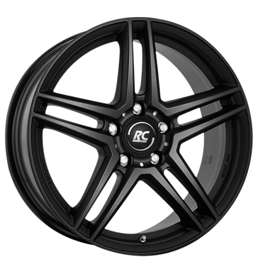 RCDesign RC D17 7x17 ET44 5x112 66,6 satin black matt