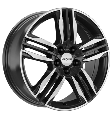 Ronal R58 8x20 ET40 5x105 56,6 schwarz-frontkopiert