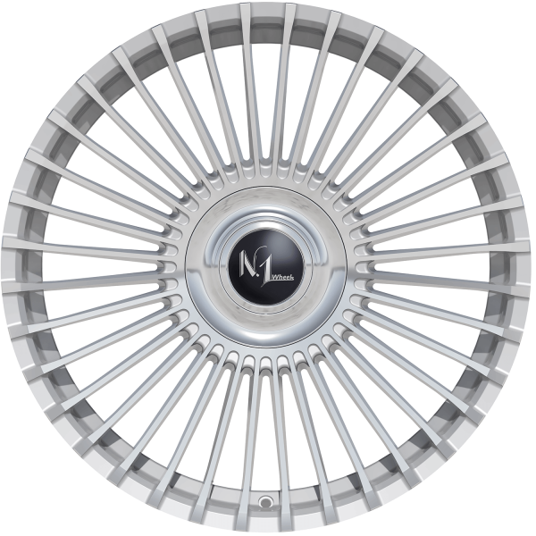 MULTISPOKE36 Deep Concave 11,0x22 5x112 ET41 Hyper Silver Polished Surface