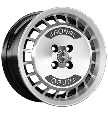 Ronal R10 TURBO 7x15 ET28 4x100 68 schwarz-frontkopiert