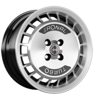 Ronal R10 TURBO 7x15 ET28 4x100 68 schwarz-frontkopiert