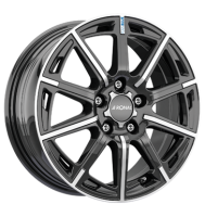 Ronal R60 6,5x16 ET40 5x114,3 82 jetblack-frontkopiert