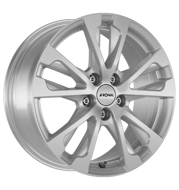 Ronal R61 7,5x17 ET40 5x114,3 82 kristallsilber-matt