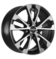 Ronal R61 7,5x17 ET52 5x112 76 jetblack-matt-frontkopiert
