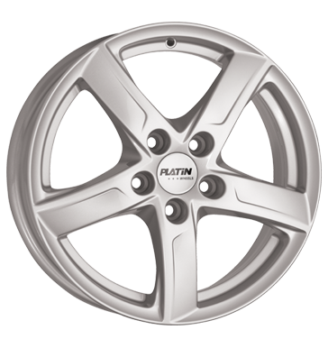 Platin P84 7x17 ET40 5x114,3 70,1 polar silber