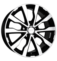 Platin P86 6,5x17 ET54 6x130 84,1 black polished