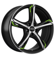 Ronal R62 Green 8,5x20 ET30 5x112 76...