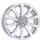 Platin P58 7x17 ET35 4x100 63,4 silver
