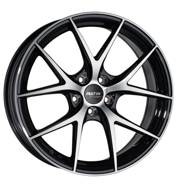 Platin P94 8x19 ET30 5x112 72,5 schwarz poliert