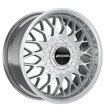 Ronal LS 7,5x15 ET25 4x100 57 silber-hornkopiert