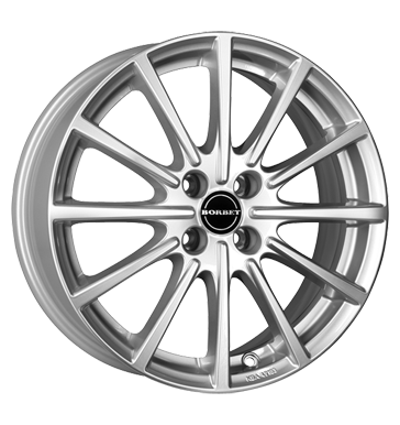 Borbet BL4 7x16 ET35 4x100 64 brillant silver