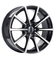 Borbet BL5 7x16 ET38 5x100 64 black polished
