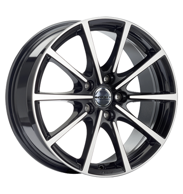 Borbet BL5 8x17 ET37 5x112 72,5 black polished