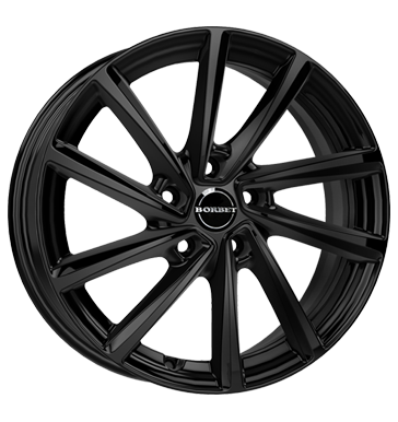 Borbet V 7x16 ET48 5x112 57,1 black glossy
