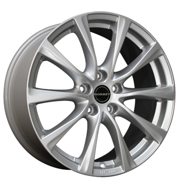 Borbet RE 7x16 ET48 5x112 66,6 silber lackiert