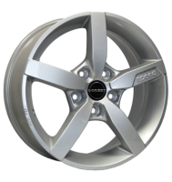 Borbet T1 7x17 ET40 5x112 72,5 crystal silver
