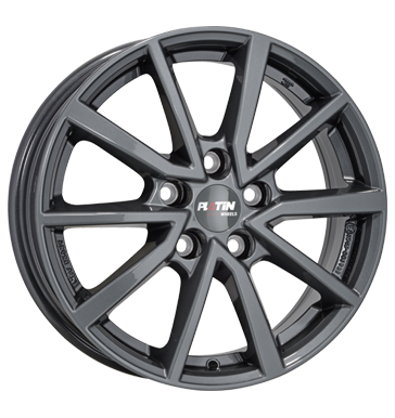Platin P95 6x16 ET43 5x112 57,1 dark grey