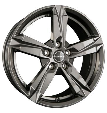 Borbet T10 7x17 ET40 5x114,3 66,1 anthrazit glossy