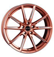 Borbet LX 8x19 ET45 5x108 72,5 copper matt spoke rim...