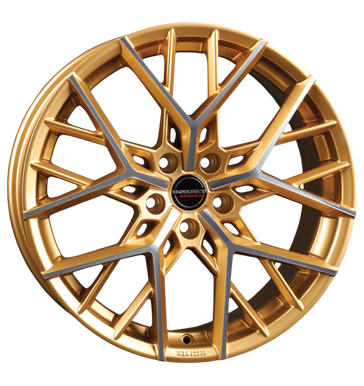 Borbet BY 8,5x19 ET45 5x112 72,5 gold polished glossy